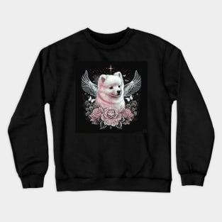 Samoyed  Angel Memorial Crewneck Sweatshirt